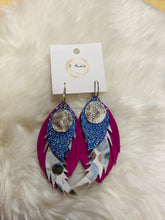 Load image into Gallery viewer, 3 Peas Layered Unique Earrings - ALL SEASONS!
