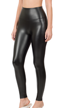 Load image into Gallery viewer, HIGH RISE FAUX LEATHER LEGGINGS
