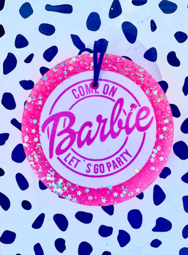 Come on Barbie Lets Go Party! Car Freshie