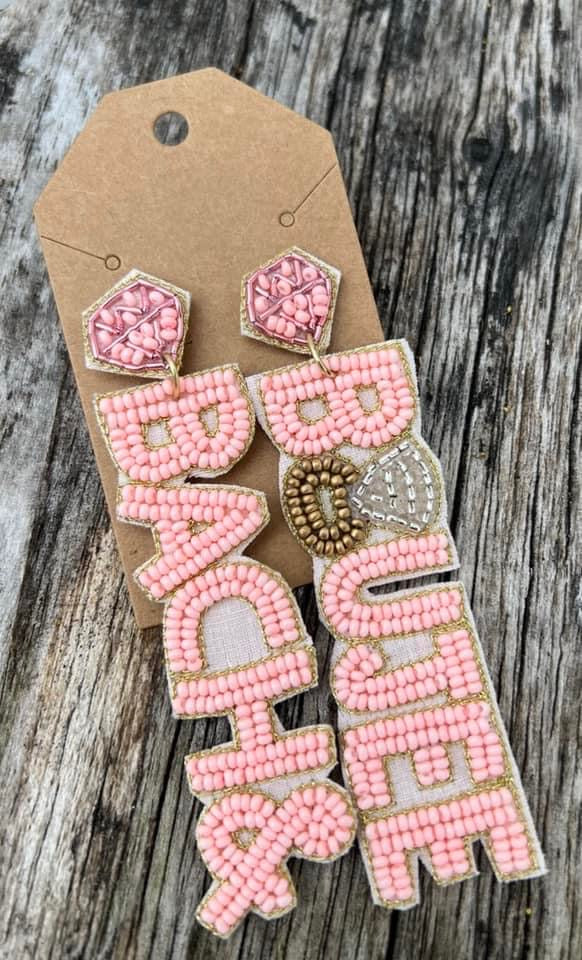 Fully Beaded BACH&BOUJEE Earrings