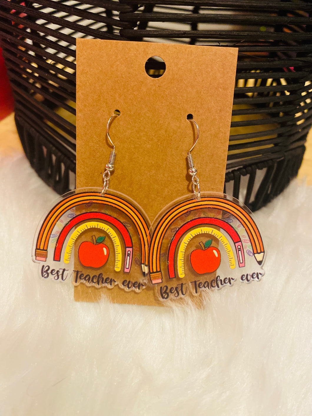 Best Teacher Earrings