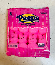 Load image into Gallery viewer, FREEZE DRIED Easter Peep Bunny Marshmallows on Stick
