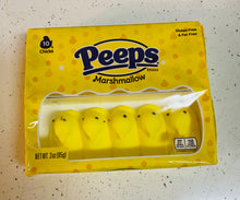 Load image into Gallery viewer, FREEZE DRIED Easter Peep Chick Marshmallows on Stick
