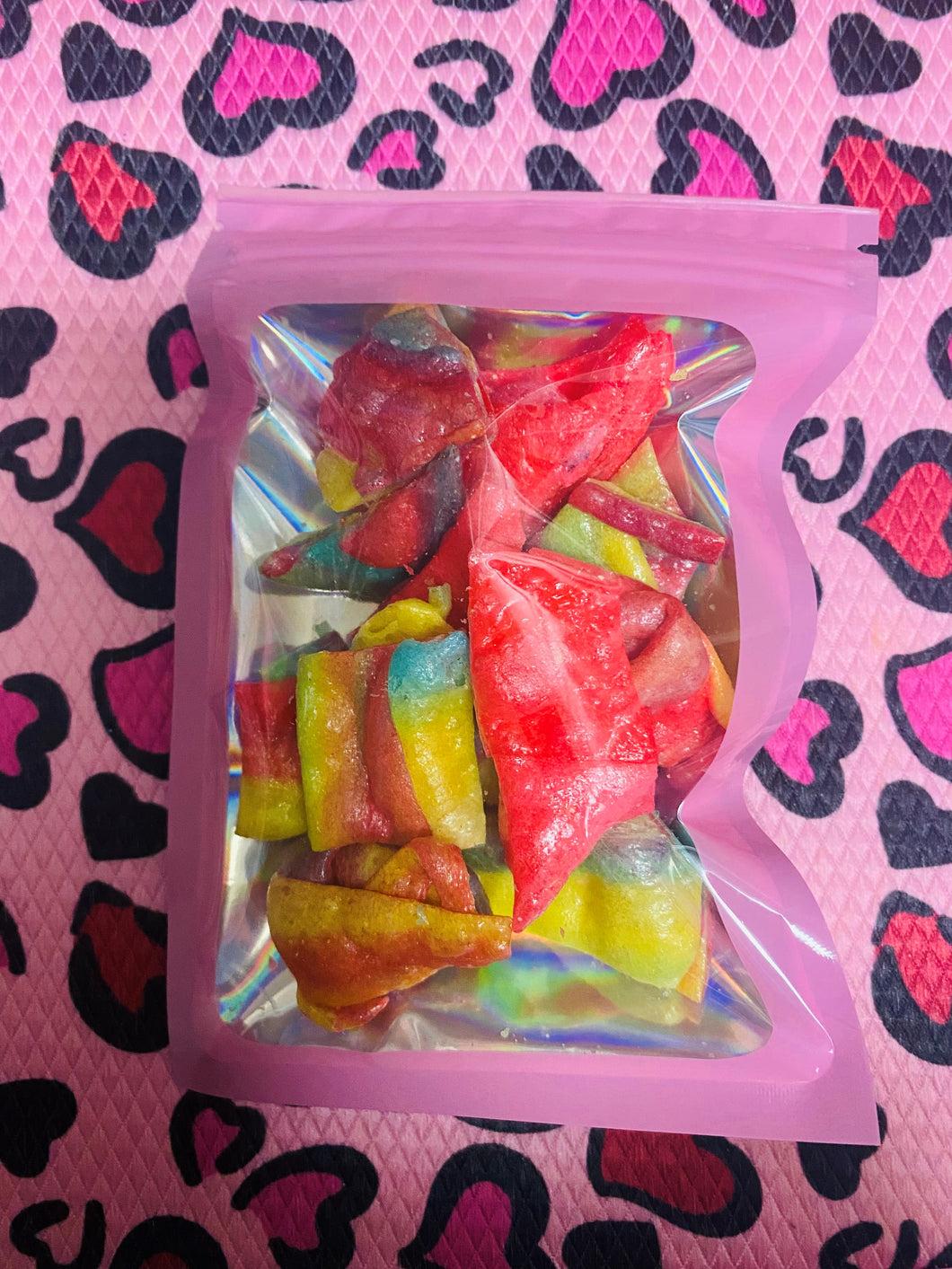 FREEZE DRIED Tropical Fruit & Strawberry Roll Up Bites