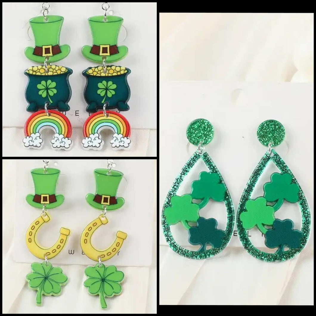 St Patrick's Day Dangles