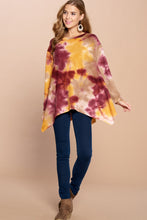 Load image into Gallery viewer, Tie-Dye Waffle Long Sleeve Top
