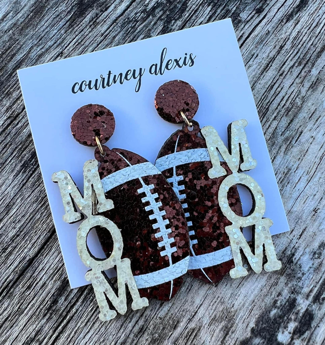 Football Mom Earrings