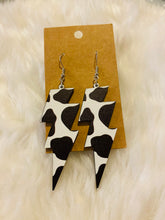 Load image into Gallery viewer, Acrylic Lightning Bolt Earrings
