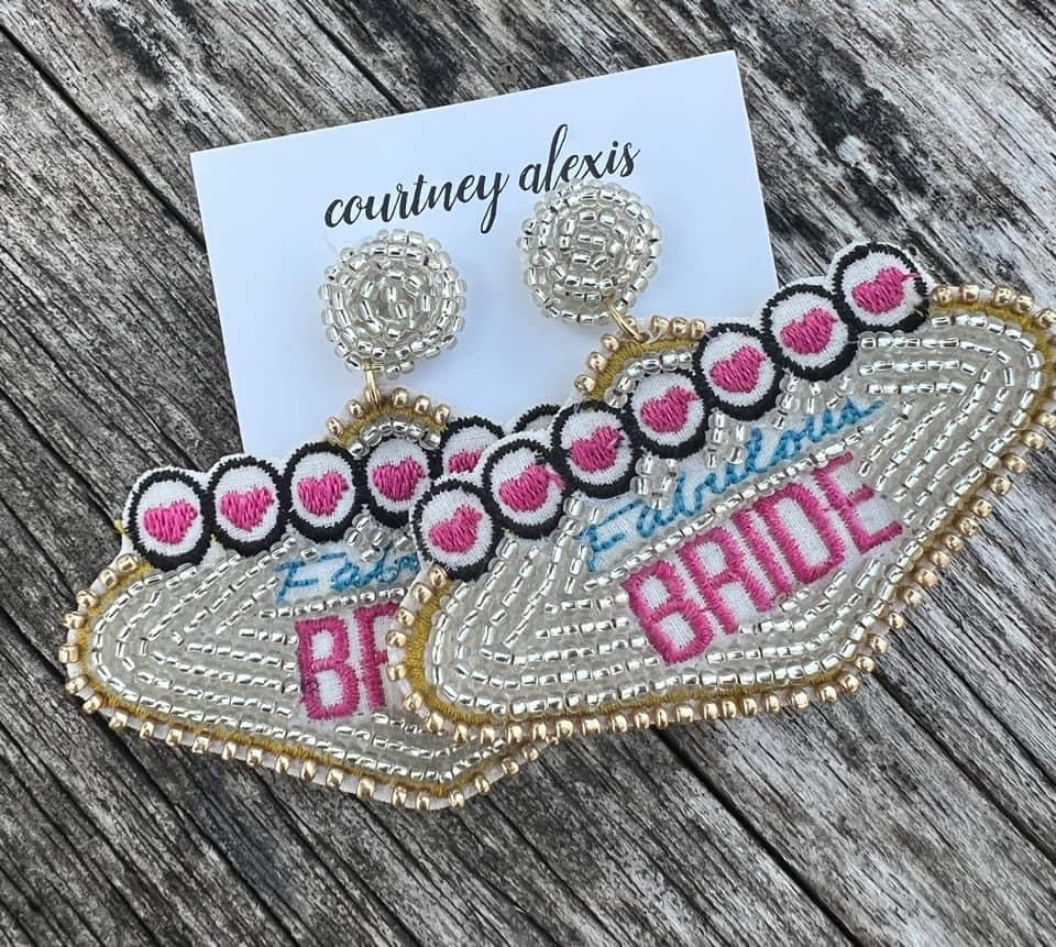 Fabulous Bride Earrings