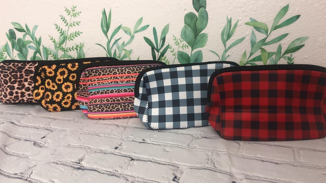 Neoprene Small Zipper Bag