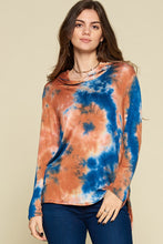 Load image into Gallery viewer, Tie Dye Jersey Pullover W/Hoodie
